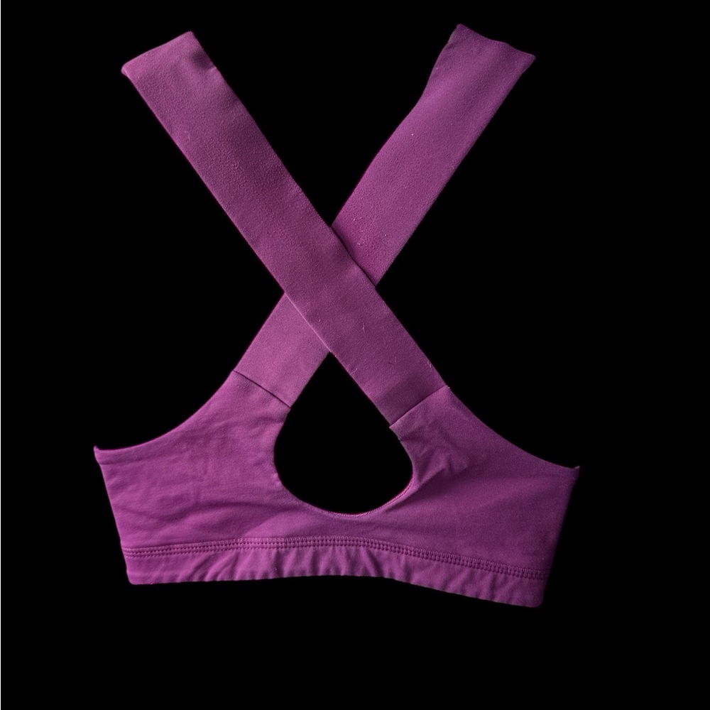 Lululemon Athletica Purple Performance Bra - Picture 3 of 5